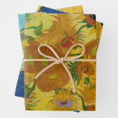 Van Gogh, zonnebloem Inpakpapier Vel (In situ)