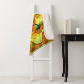 Van Gogh - Zonnebloemen 14, beroemd schilderij, Sherpa Deken (In situ)