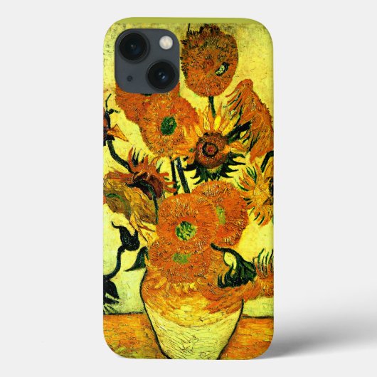 Van Gogh - Zonnebloemen, 14, Case-Mate iPhone Hoes (Achterkant)