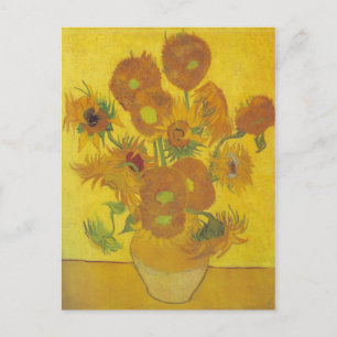 van Gogh - Zonnebloemen (1888) Briefkaart