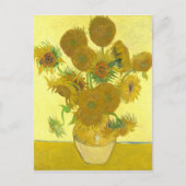 Van Gogh | Zonnebloemen | 1888 Briefkaart (Voorkant)
