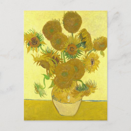 Van Gogh | Zonnebloemen | 1888 Briefkaart (Voorkant)
