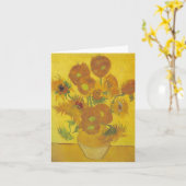 van Gogh - Zonnebloemen (1888) Kaart (Gele Bloem)