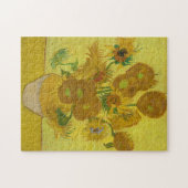 VAN GOGH - Zonnebloemen 1889 Legpuzzel (Horizontaal)