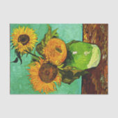 Van Gogh - Zonnebloemen (3) Tissuepapier (Voorkant)