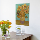 Van Gogh - Zonnebloemen, 3e versie, herhaling Folie Afdrukken (Laag (Keuken))