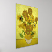 Van Gogh - Zonnebloemen, 4e versie, herhaling Folie Afdrukken (Laagn)