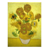 Van Gogh - Zonnebloemen, 4e versie, herhaling Foto Afdruk (Voorkant)