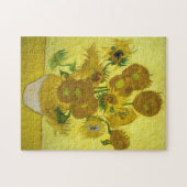 Van Gogh - Zonnebloemen, 4e versie, herhaling Legpuzzel (Horizontaal)