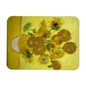 Van Gogh - Zonnebloemen, 4e versie, herhaling Magneet (Horizontaal)