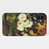Van Gogh Zonnebloemen en Rozen Case-Mate iPhone Case (Achterkant (horizontaal))