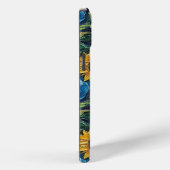 Van Gogh Zonnebloemen en sterrennacht Case-Mate iPhone Case (Achterkant / Rechts)