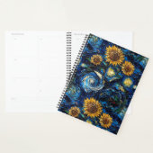 Van Gogh Zonnebloemen en sterrennacht Planner (Display)