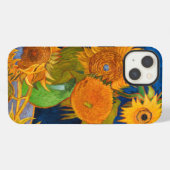 Van Gogh Zonnebloemen iPhone Hoesje (Achterkant horizontaal)