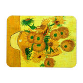 Van Gogh Zonnebloemen Magneet (Horizontaal)