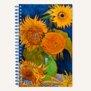 Van Gogh Zonnebloemen Notitieboek