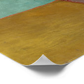 Van Gogh - Zonnebloemen Poster (Hoek)