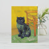 Van Gogh Zwart Kat Aankondiging (Staand voorkant)