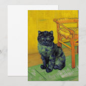 Van Gogh Zwart Kat Aankondiging (Voorkant / Achterkant)