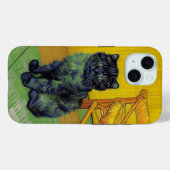 Van Gogh Zwart Kat Case-Mate iPhone Case (Achterkant (horizontaal))