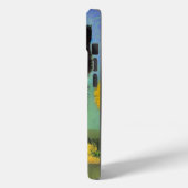 Van Gogh Zwart Kat Geel Bloemen Case-Mate iPhone Case (Achterkant / Links)