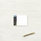 Van Gogh Zwart Kat Geel Bloemen Post-it® Notes (Op bureau)