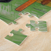 Van Gogh Zwart Kat Legpuzzel (Zijkant)