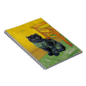 Van Gogh Zwart Kat Notitieboek (Rechterzijde)