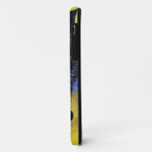 Van Gogh Zwart Kat Paarse Bloemen Case-Mate iPhone Case (Achterkant/links)
