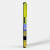 Van Gogh Zwart Kat Paarse Bloemen Case-Mate iPhone Case (Achterkant / Rechts)