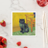 Van Gogh Zwart Kat Servet (Insitu)