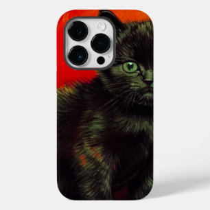 Van Gogh Zwart Kitten Case-Mate iPhone 14 Pro Hoesje