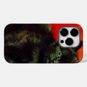 Van Gogh Zwart Kitten Case-Mate iPhone Case (Achterkant (horizontaal))