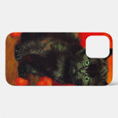 Van Gogh Zwart Kitten Case-Mate iPhone Case (Achterkant (horizontaal))