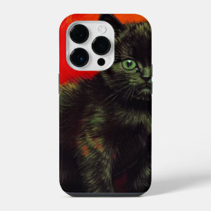 Van Gogh Zwart Kitten iPhone 14 Plus Hoesje