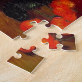 Van Gogh Zwart Kitten Legpuzzel (Zijkant)