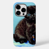 Van Gogh Zwart Kitten met garen Case-Mate iPhone Case (Achterkant)
