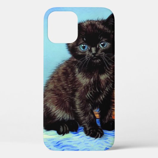 Van Gogh Zwart Kitten met garen Case-Mate iPhone Case (Achterkant)