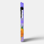 Van Gogh Zwart Kitten met Zonnebloemen Case-Mate iPhone Case (Achterkant / Links)