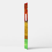 Van Gogh Zwart Kitten Rood Bloemen Case-Mate iPhone Case (Achterkant / Rechts)