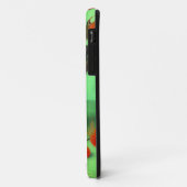 Van Gogh Zwart Kitten Rood Bloemen Case-Mate iPhone Case (Achterkant/links)