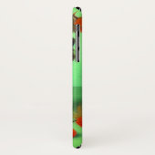 Van Gogh Zwart Kitten Rood Bloemen Case-Mate iPhone Case (Achterkant/links)