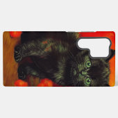Van Gogh Zwart Kitten Samsung Galaxy Hoesje (Achterkant horizontaal)
