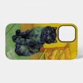 Van Gogh Zwarte Kat iPhone Hoesje (Achterkant horizontaal)