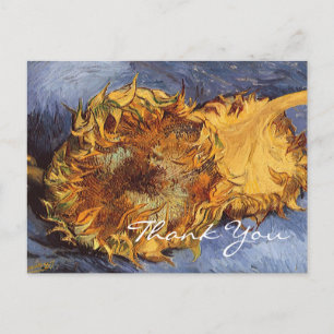 Van Gogh's 2 knipzonnebloemen Briefkaart