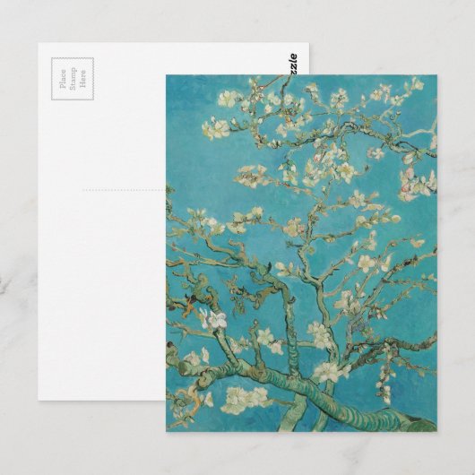 Van gogh's Almond Blossom Briefkaart (Voorkant / Achterkant)