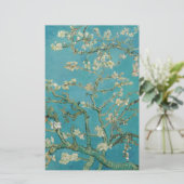 Van gogh's Almond Blossom Briefpapier (Staand voorkant)