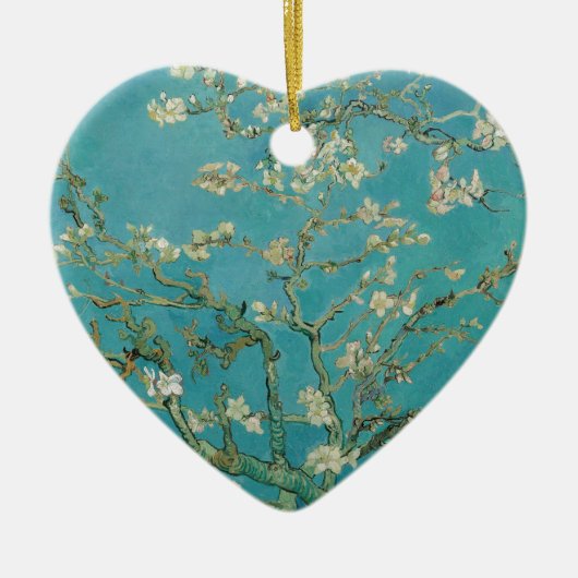 Van gogh's Almond Blossom Keramisch Ornament (Voorkant)