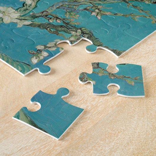 Van gogh's Almond Blossom Legpuzzel (Zijkant)