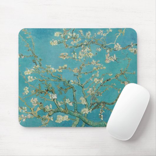 Van gogh's Almond Blossom Muismat (Met muis)